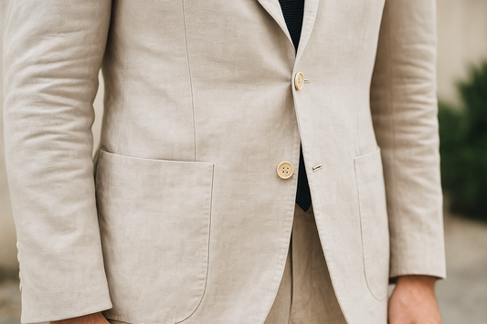 linen suit