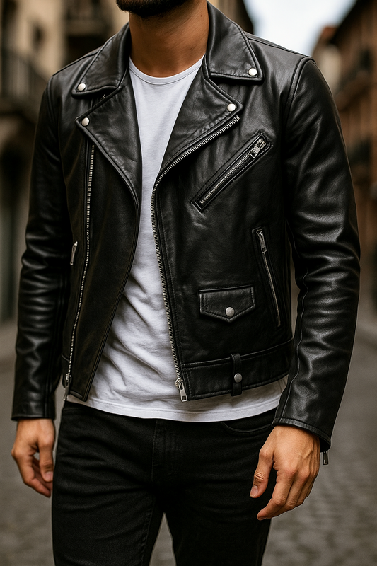 leather jacket