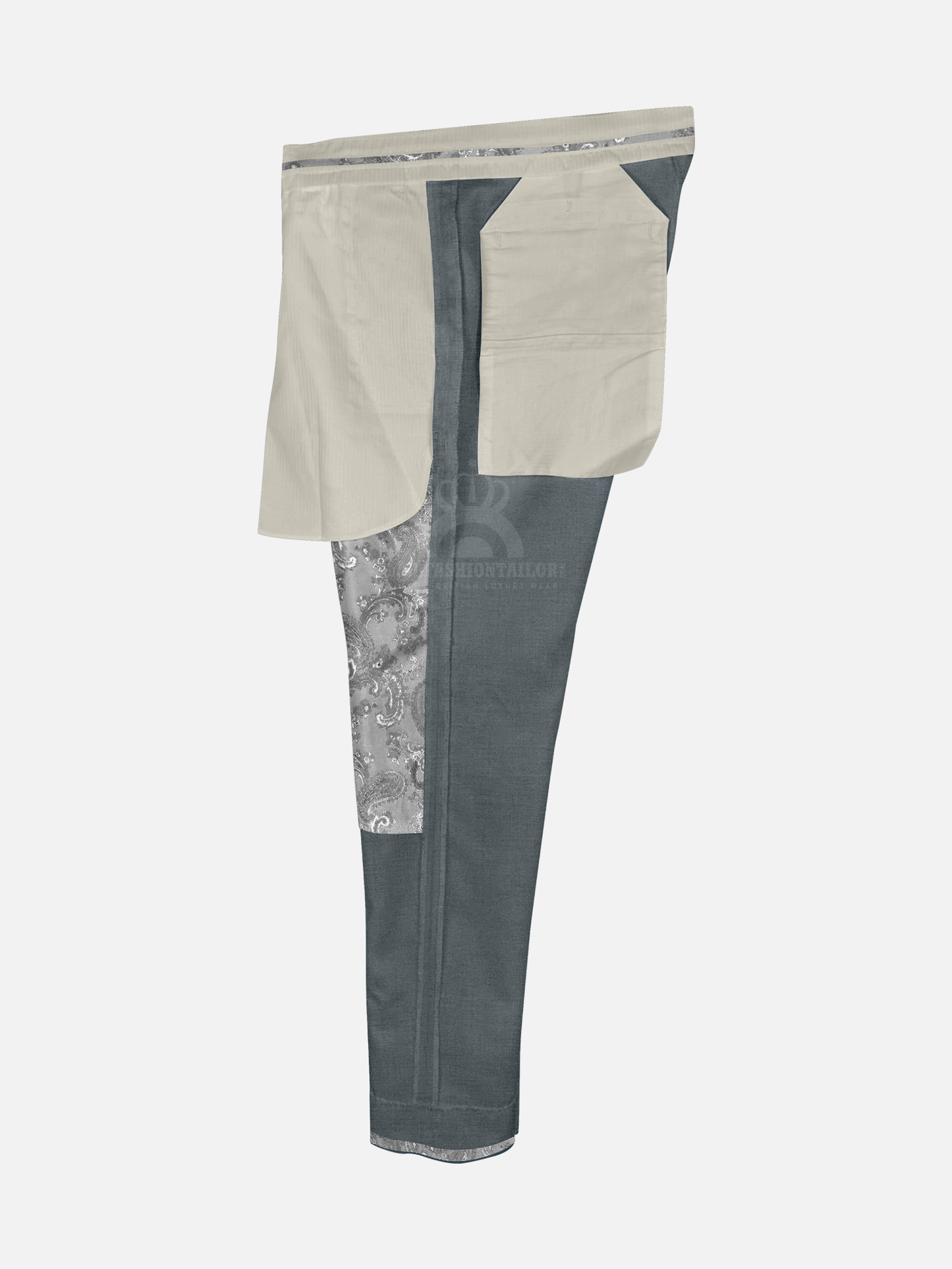 Light Gray Mod Trouser