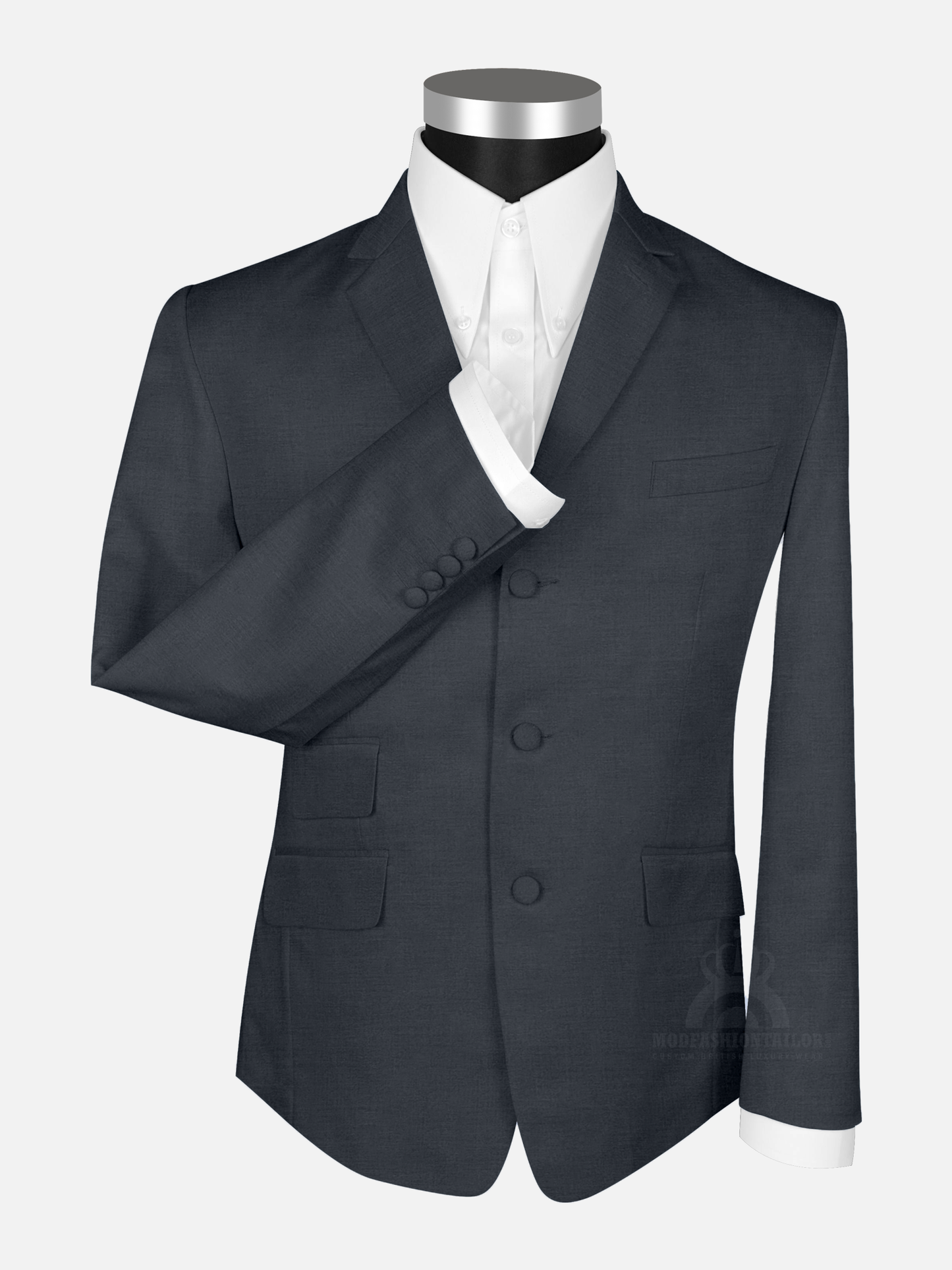 Dark Gray Mod Suit Jacket