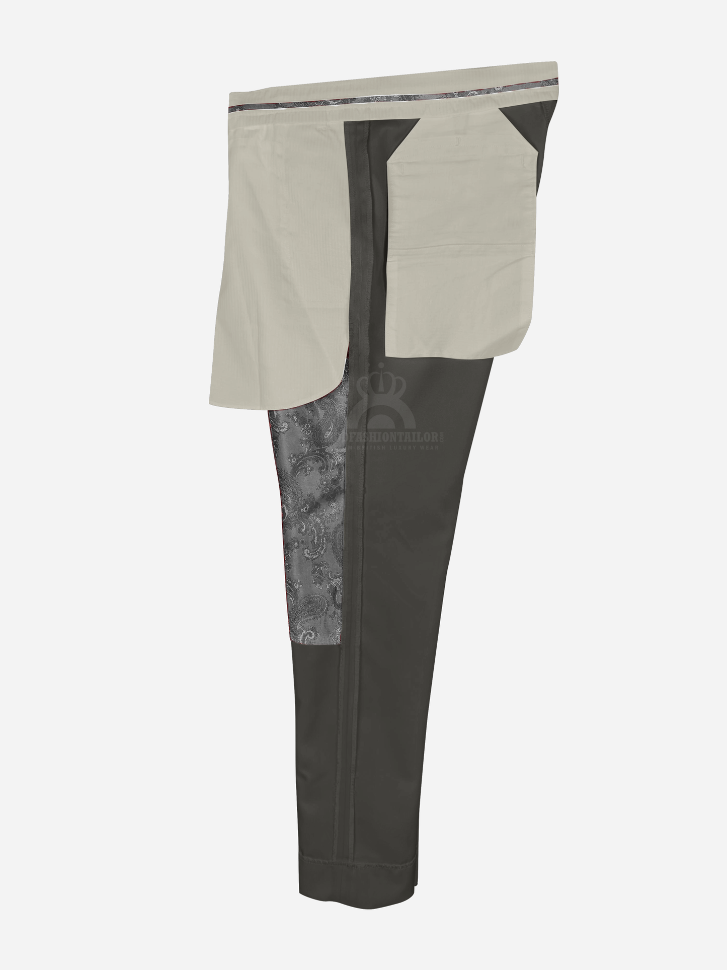 Shadwell Brown Mod Trouser