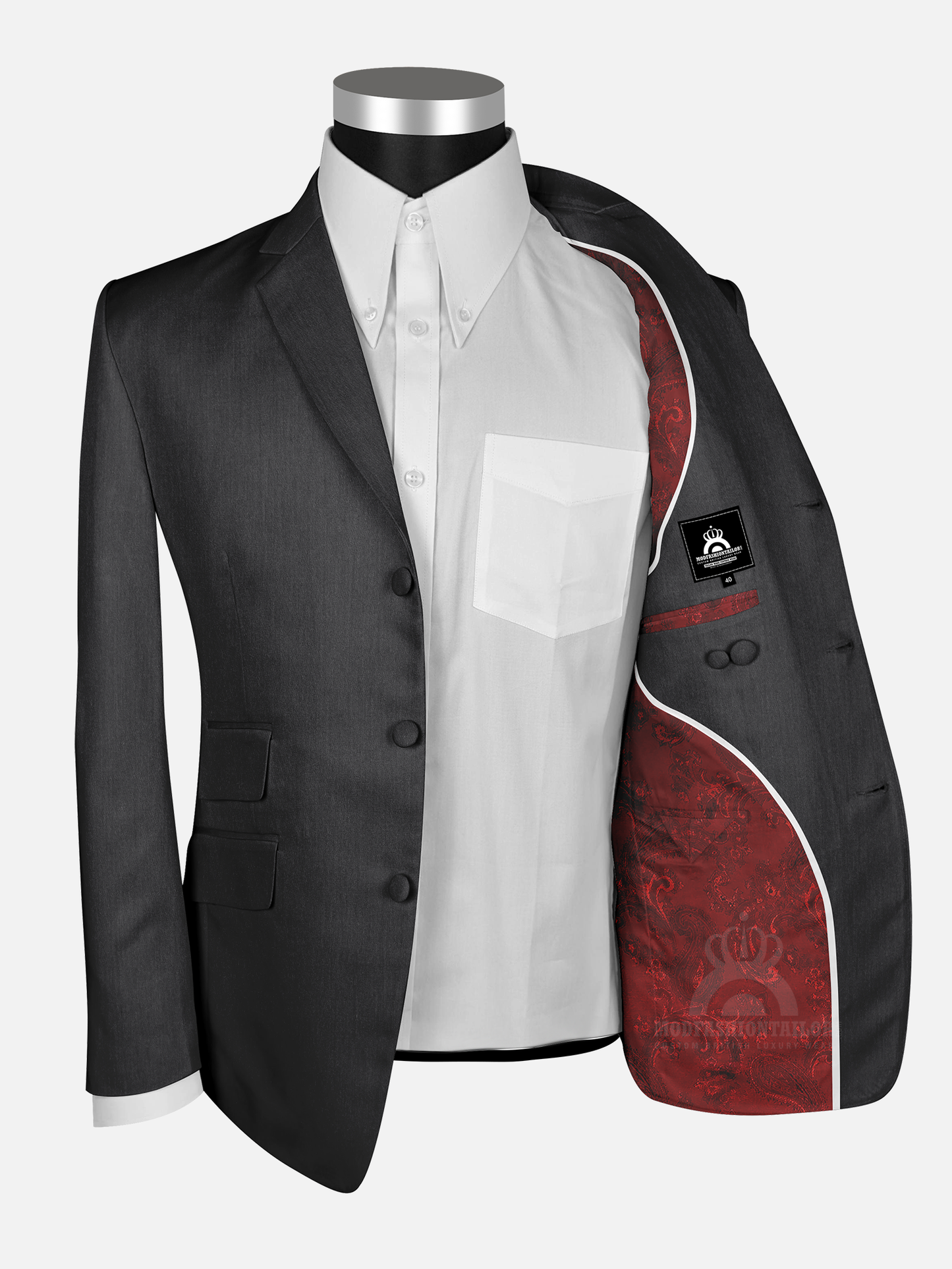 Daltrey 60s Charcoal Grey Mod Jacket