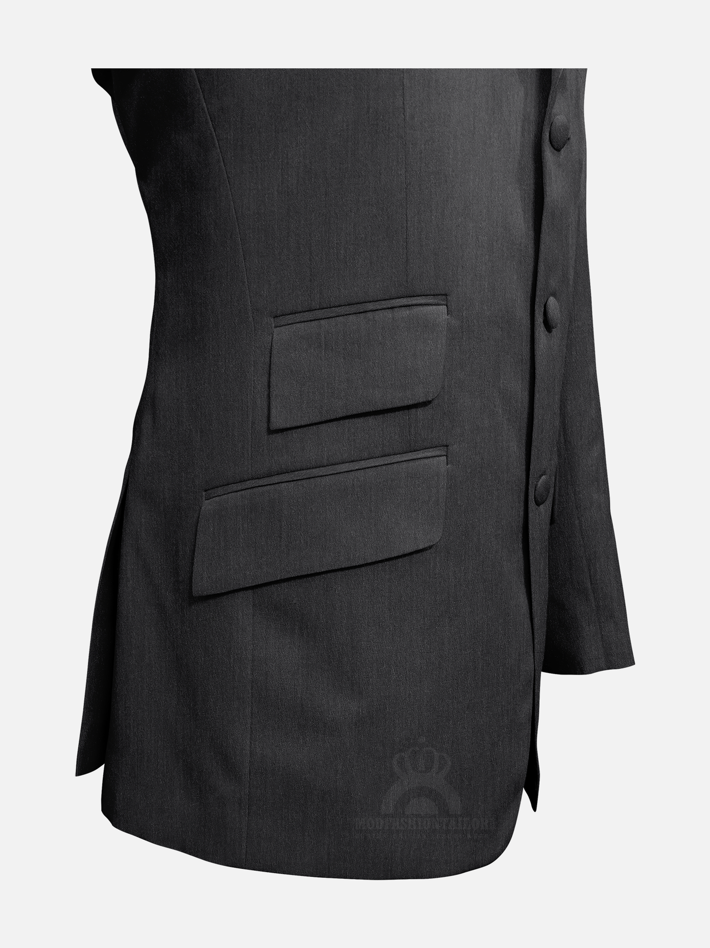 Daltrey 60s Charcoal Grey Mod Jacket