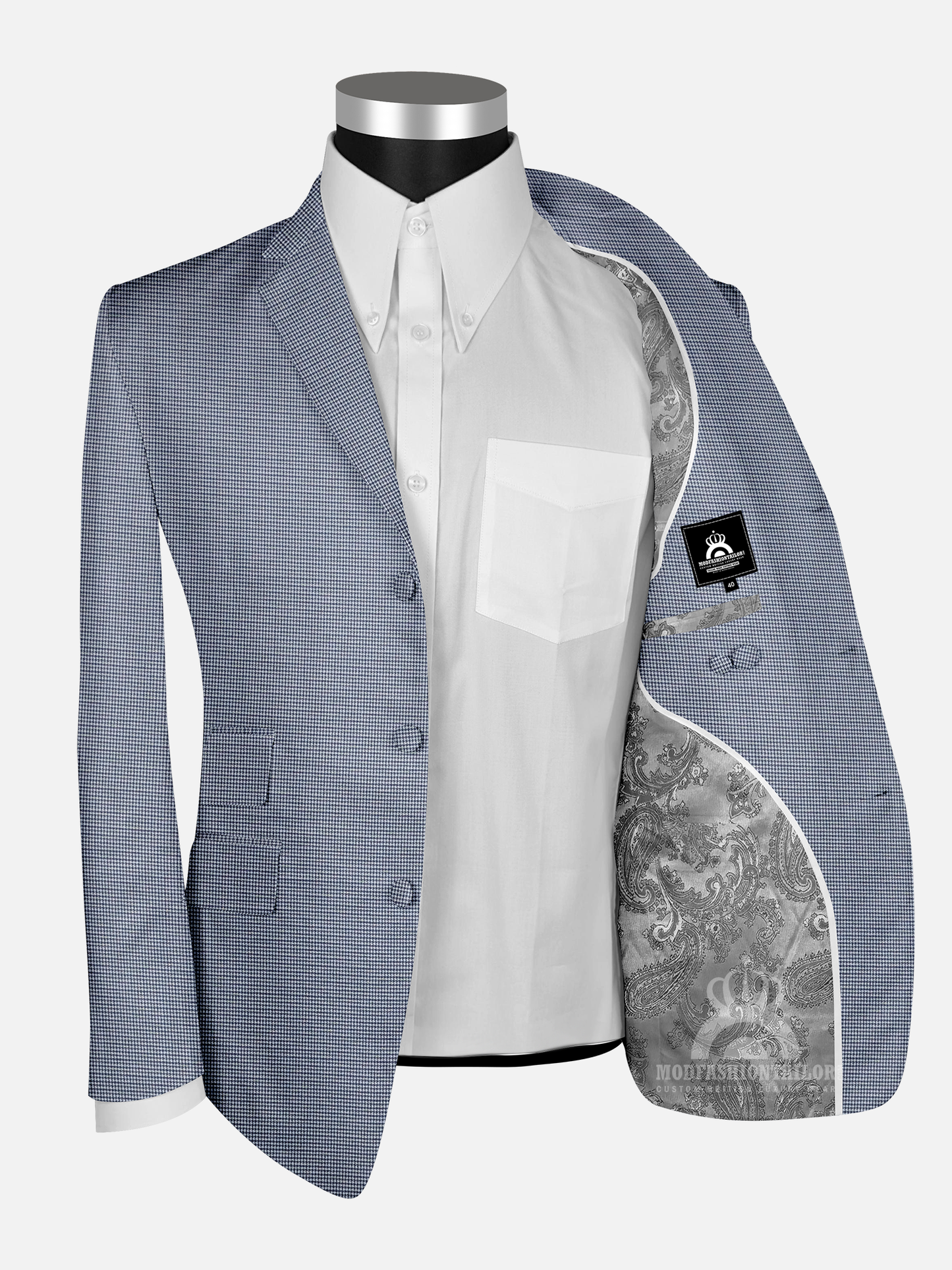 Houndstooth 60s Mod Jacket