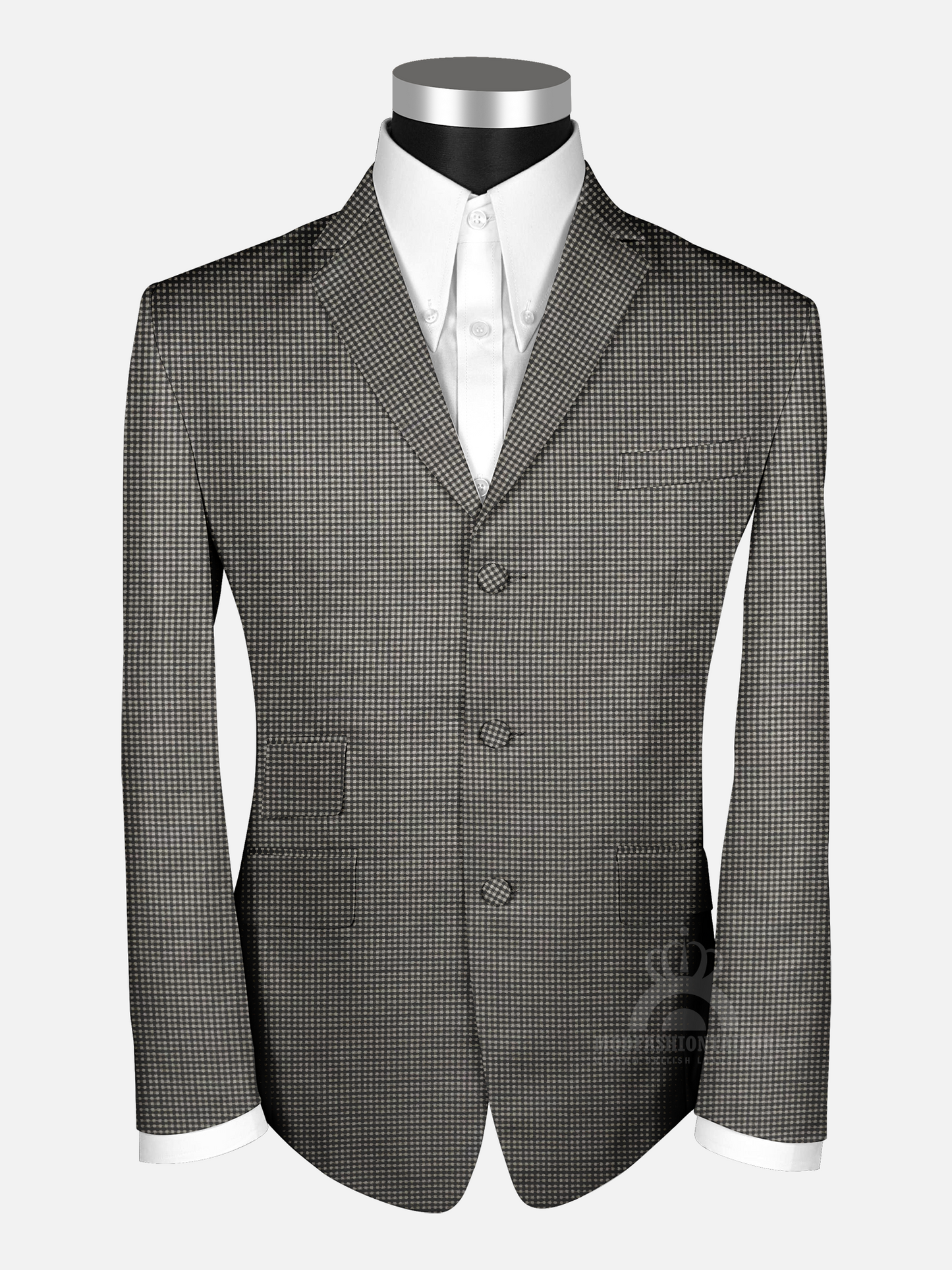 3 Piece Paul McCartney Fawn Gunclub Check Mod Suit
