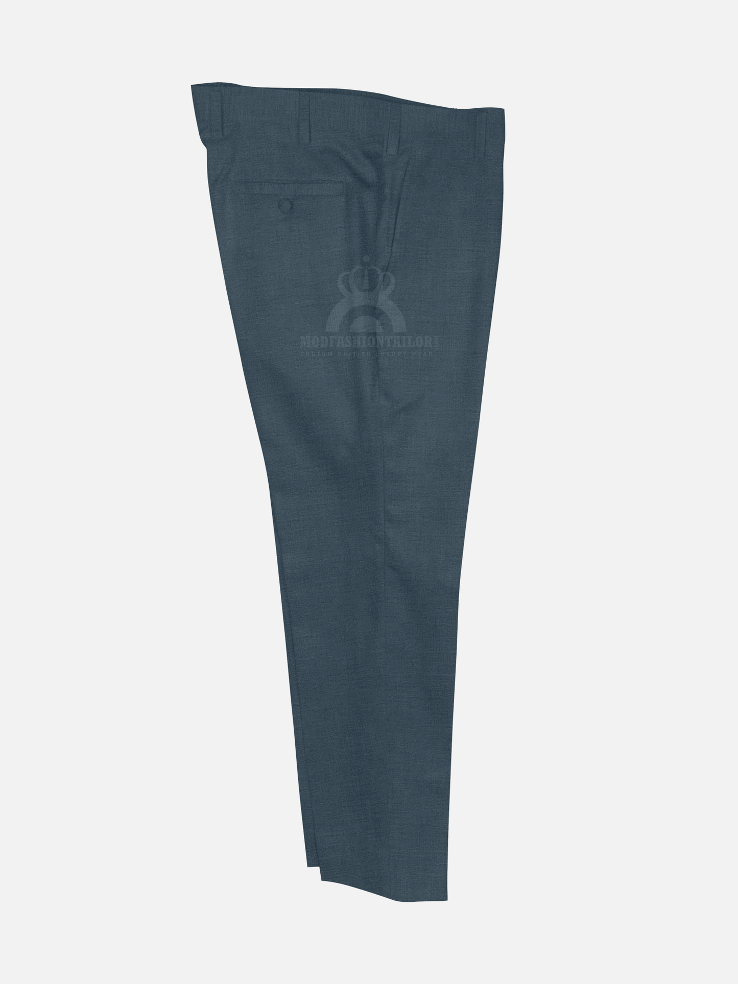 Paul Weller Bayou Blue Mod Trouser