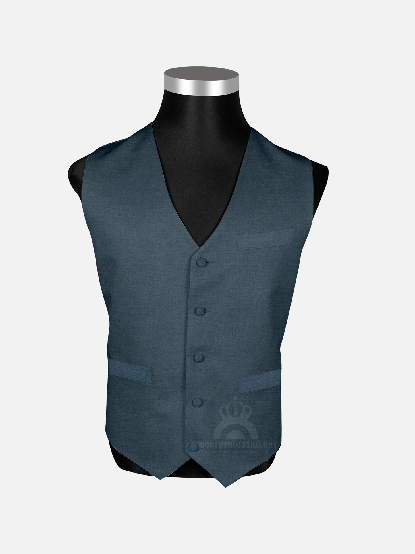 3 Piece Paul Weller Bayou Blue Mod Suit with Shirt