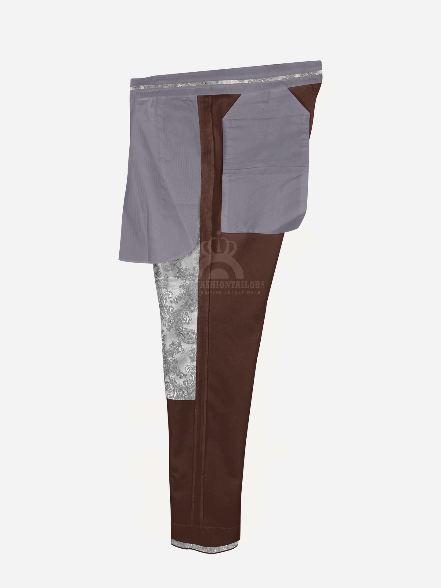 Paul Weller Maroon Mod Trouser