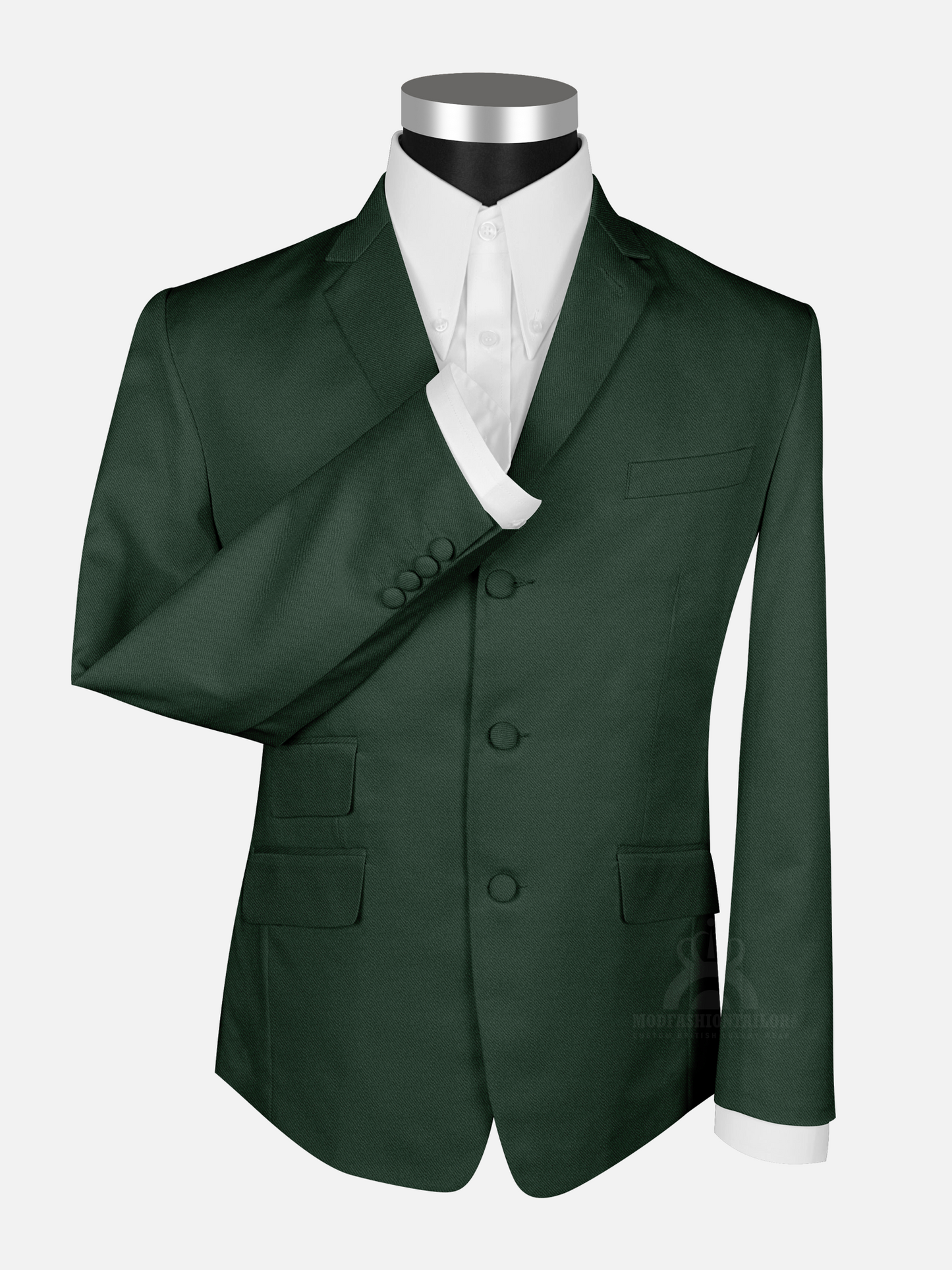 Dark Green Mod Jacket