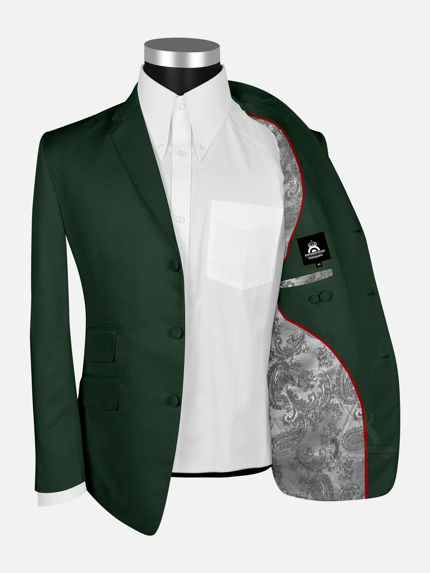 Dark Green Mod Jacket