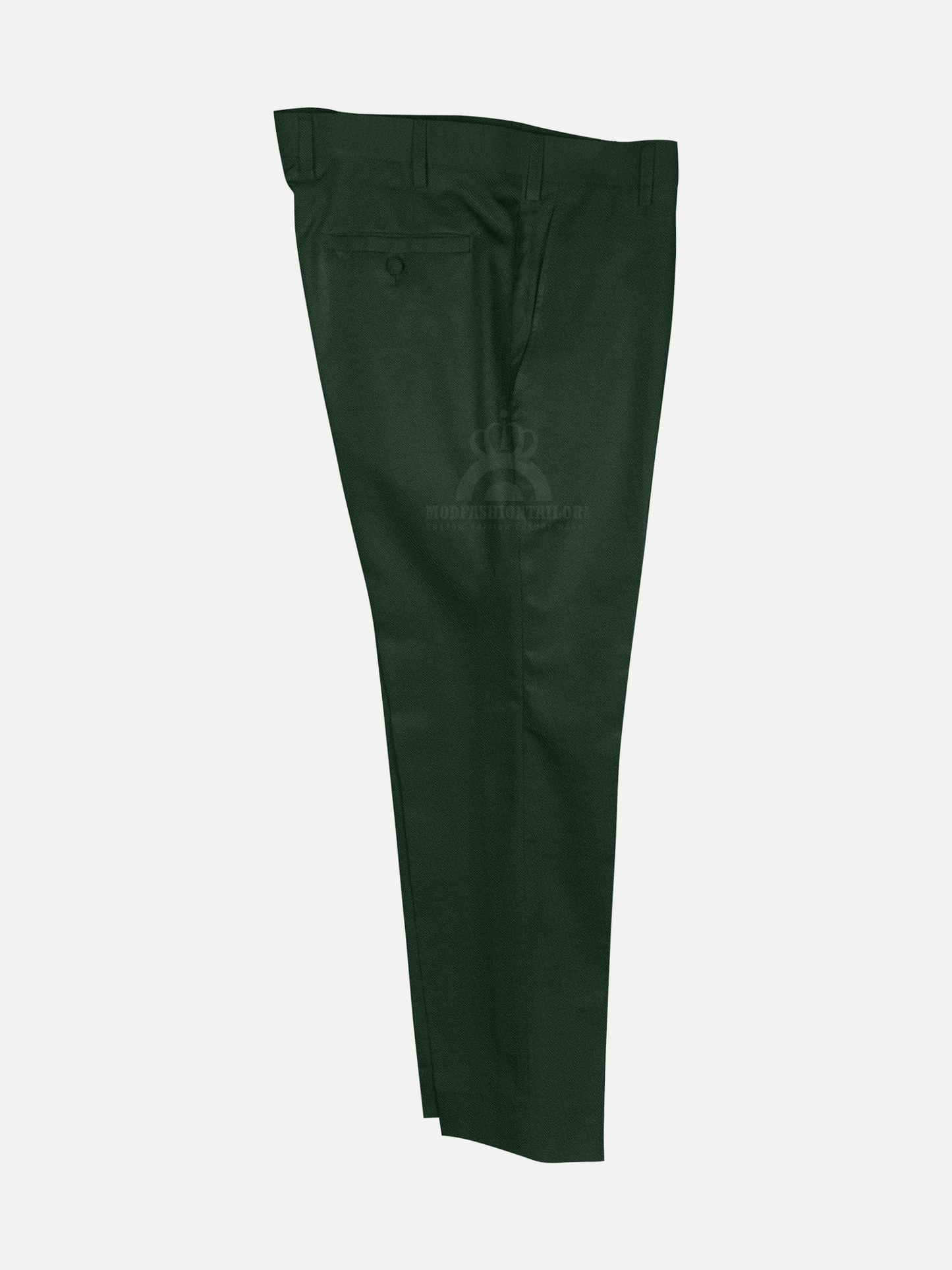 2 Piece Dark Green Mod Suit