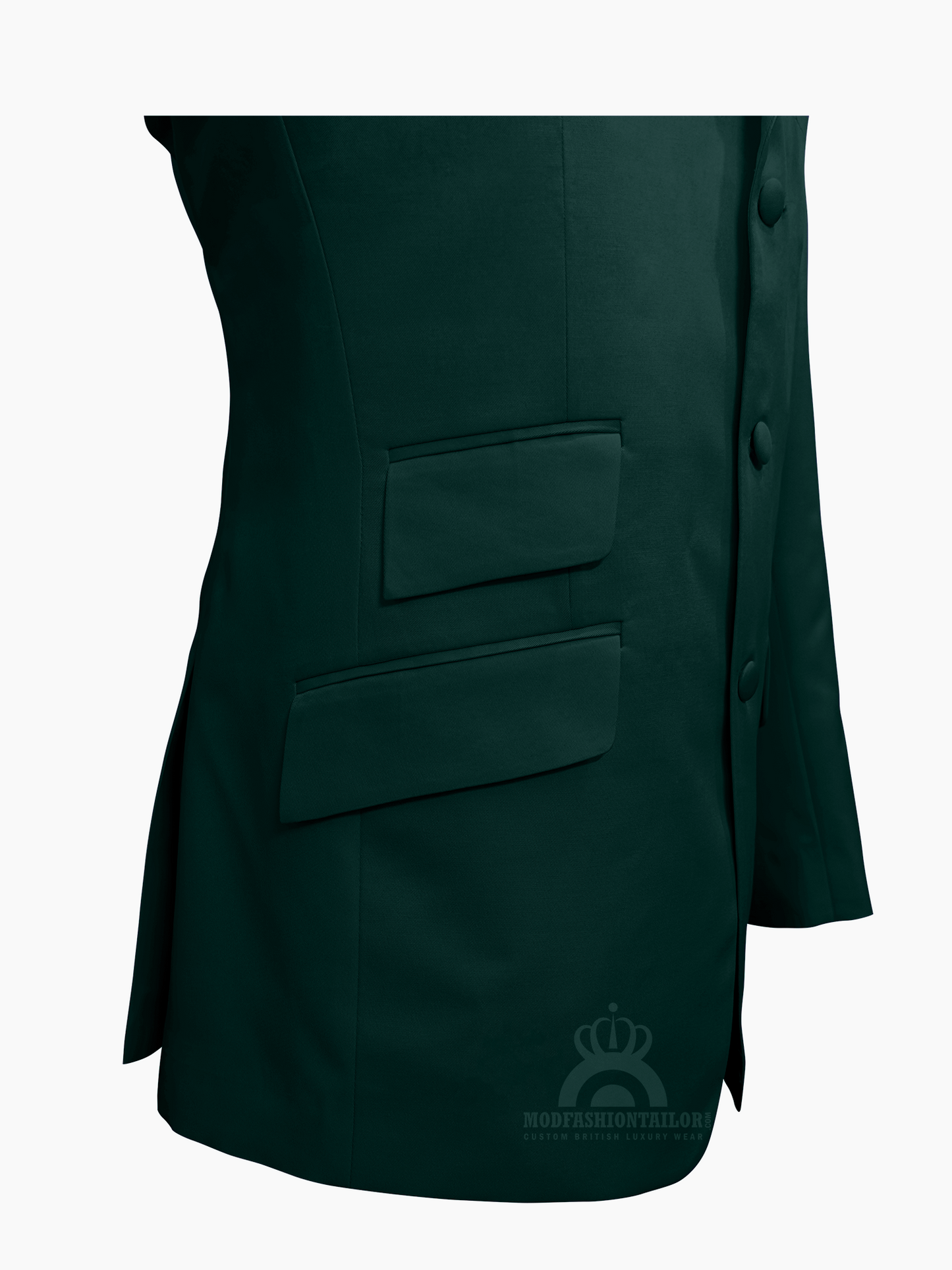 3 Piece Paul Weller Dark Green Mod Suit