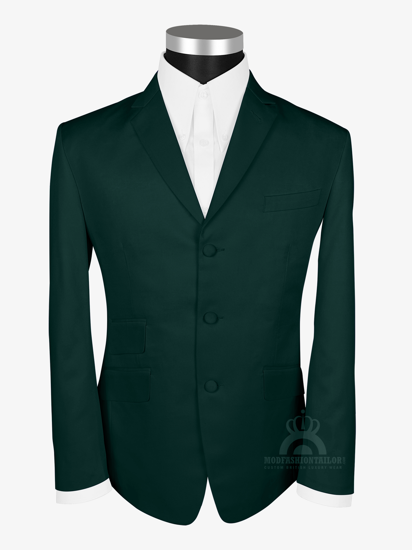 3 Piece Paul Weller Dark Green Mod Suit