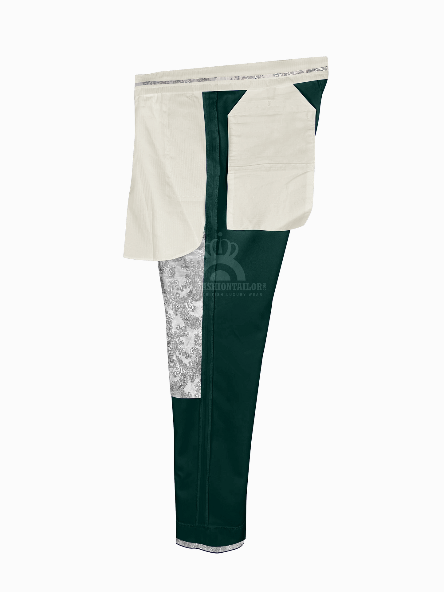 3 Piece Paul Weller Dark Green Mod Suit