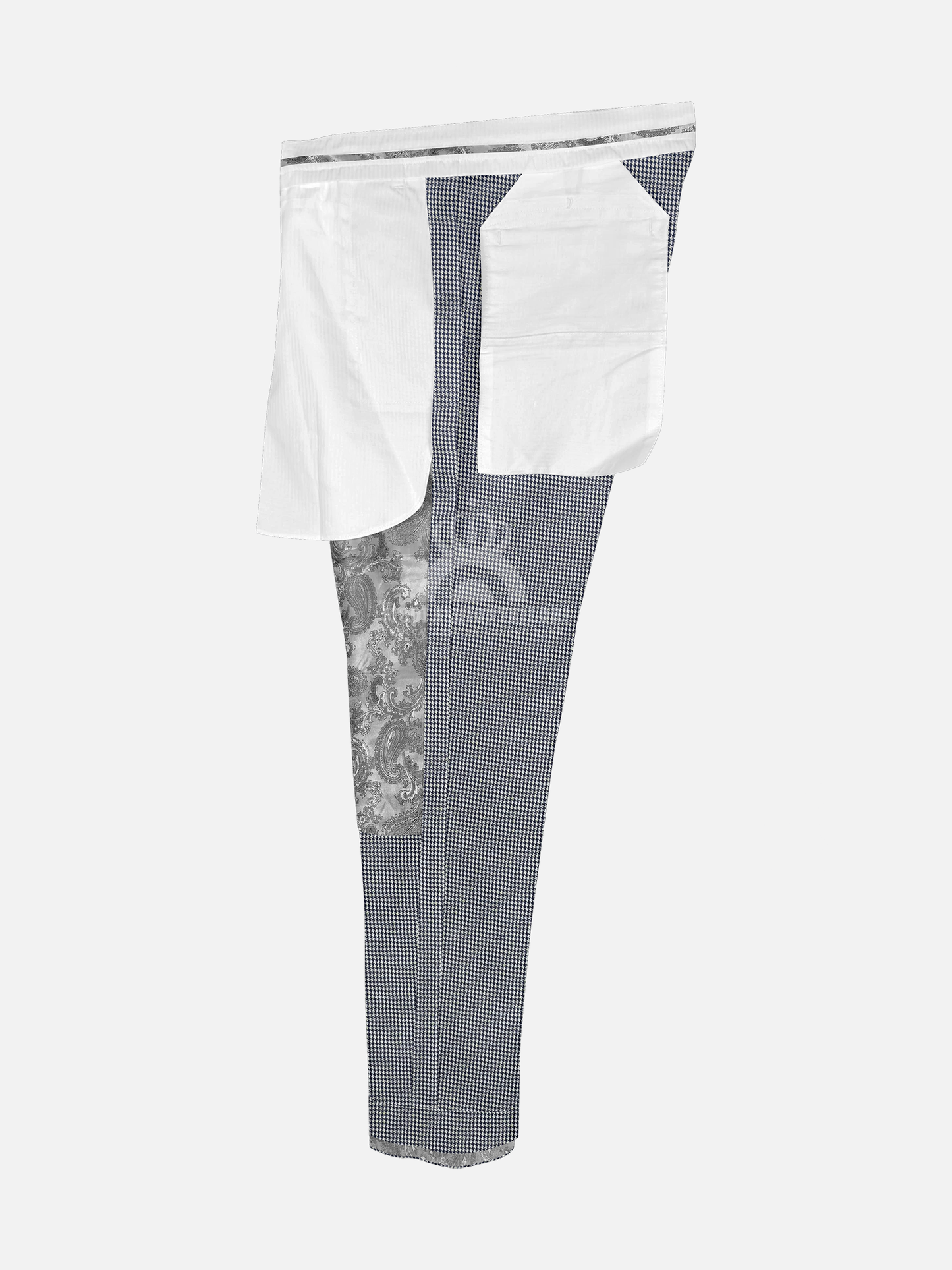 3 Piece Single Breasted Dogtooth Mod Suit