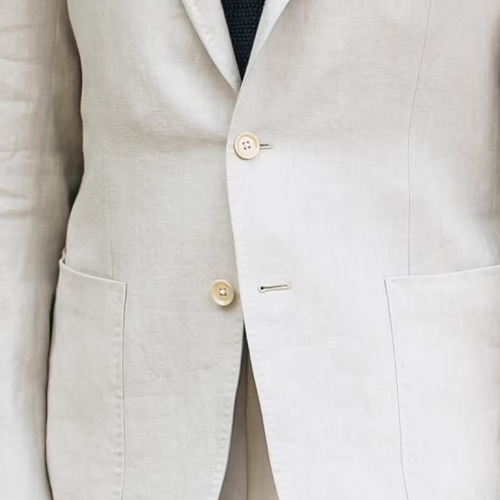 linen suit