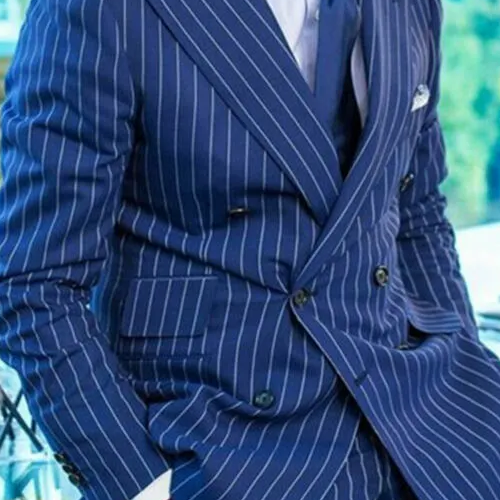 pin stripe suit