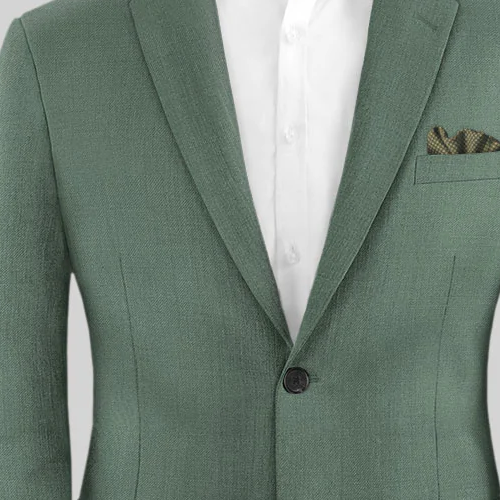 sage green suit