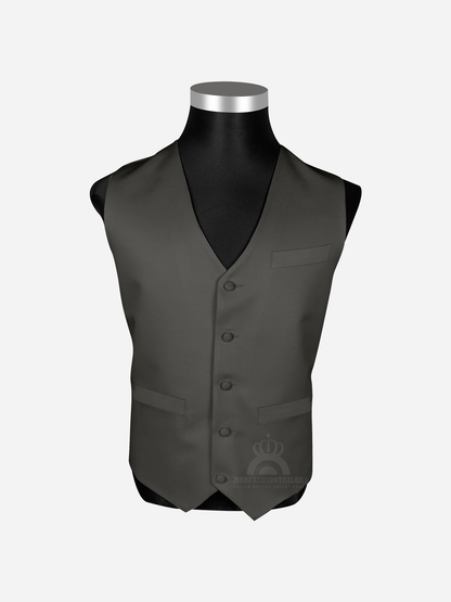 3 Piece 3 Button Shadwell Brown Mod Suit with Shirt