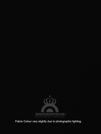 Mandarin Collar Long Sleeve Black Shirt