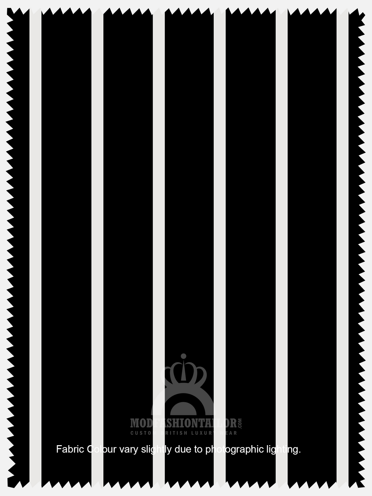 Black and White Stripe Boating Blazer Pattern Detail