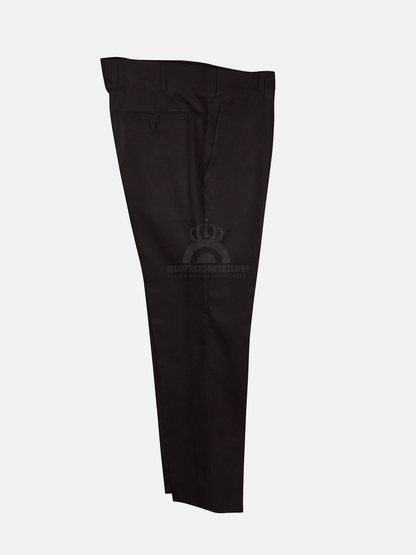 David Bowie Dark Chocolate Brown Mod Trouser