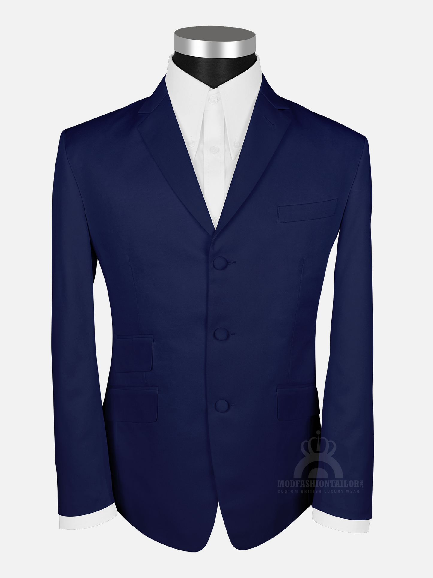 George Harrison Navy Blue Mod Jacket