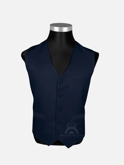 3 Piece George Harrison Navy Blue Mod Suit