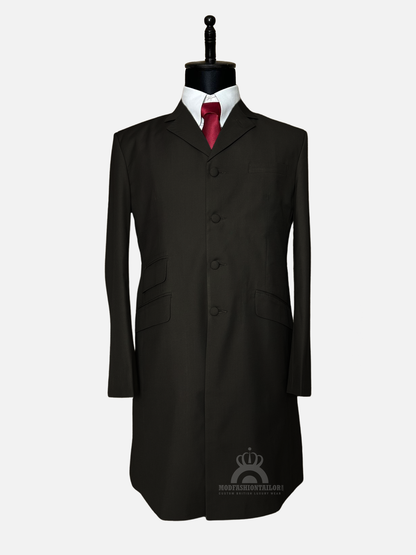 John Lennon Black Overcoat