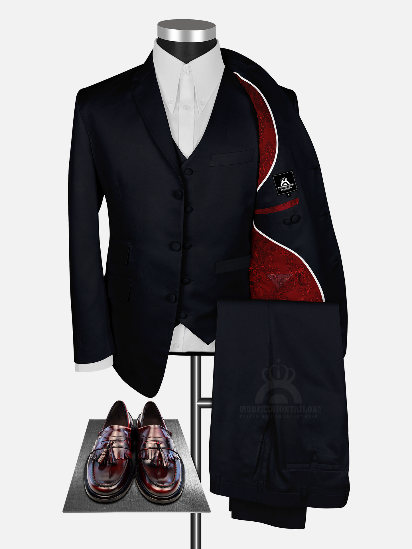 Mod 3 button suit discount