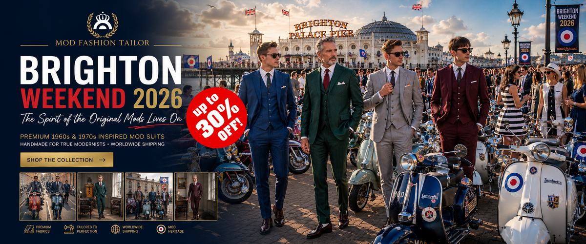 Mod Suits I 1960's Retro & Vintage Mod Fashion – Modfashiontailor