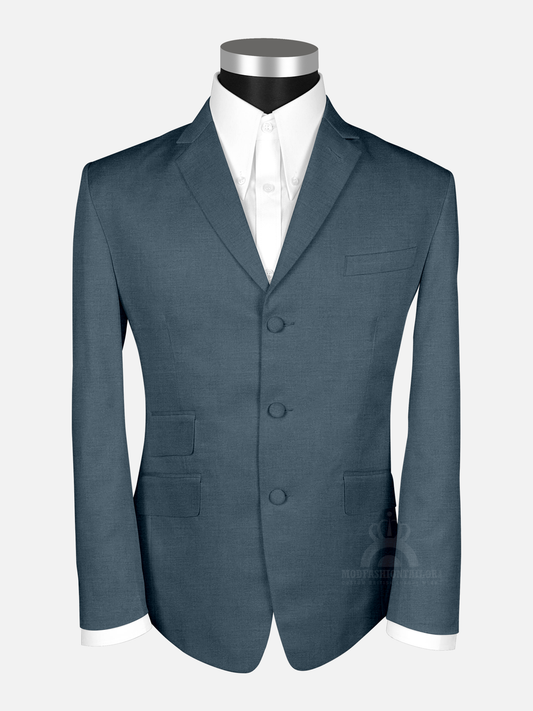 Paul Weller Bayou Blue Mod Jacket