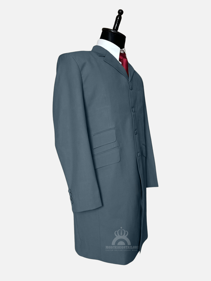 Paul Weller Bayou Blue Overcoat