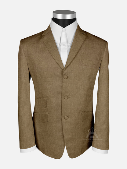 3 Piece Paul Weller Brown Mod Suit