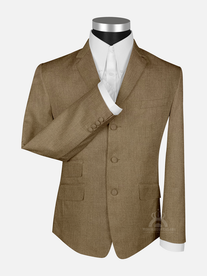 3 Piece Paul Weller Brown Mod Suit