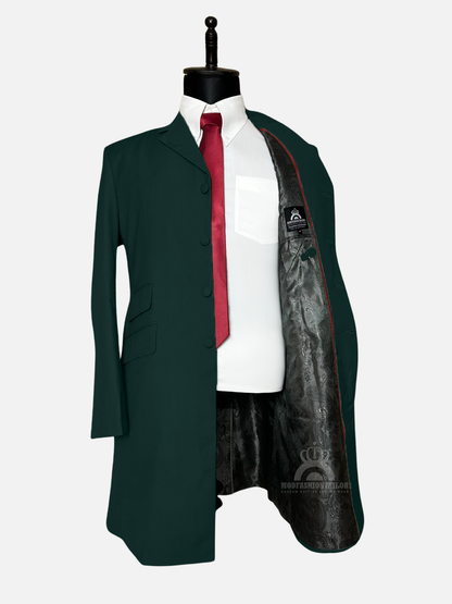 Paul Weller Dark Green Overcoat
