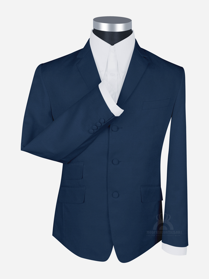 3 Piece Paul Weller Blue Mod Suit