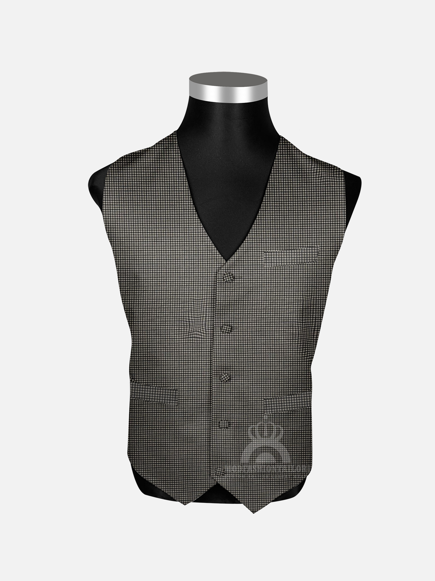 3 Piece Paul McCartney Fawn Gunclub Check Mod Suit with Shirt