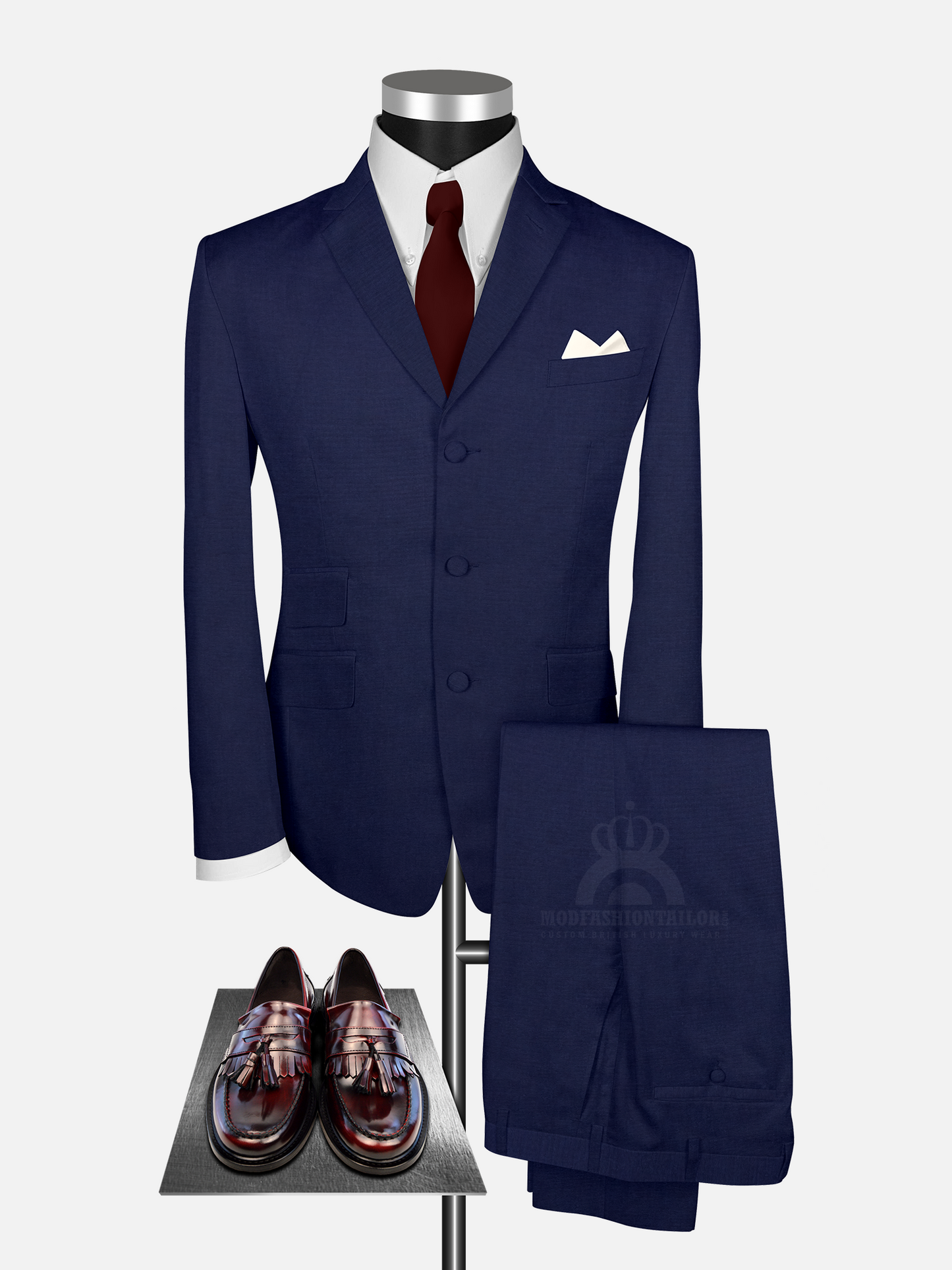 2 Piece Paul Weller Navy Blue Mod Suit