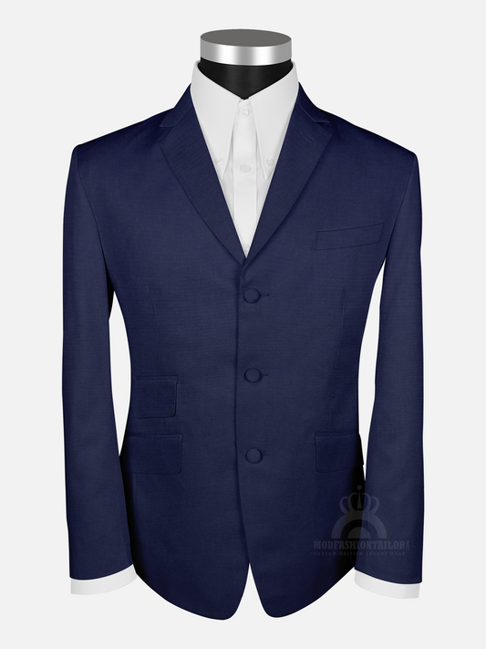 Paul Weller Navy Blue Mod Jacket