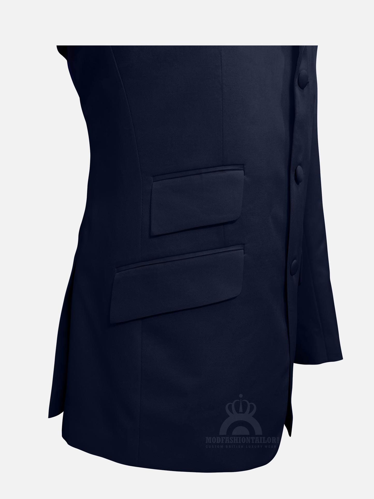 3 Piece Paul Weller Navy Blue Mod Suit with Shirt