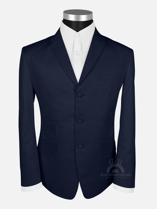 Paul Weller Navy Blue Mod Jacket