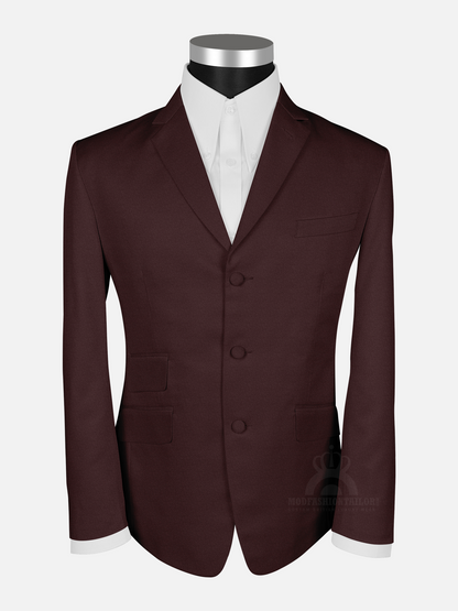 Paul Weller Maroon Mod Jacket