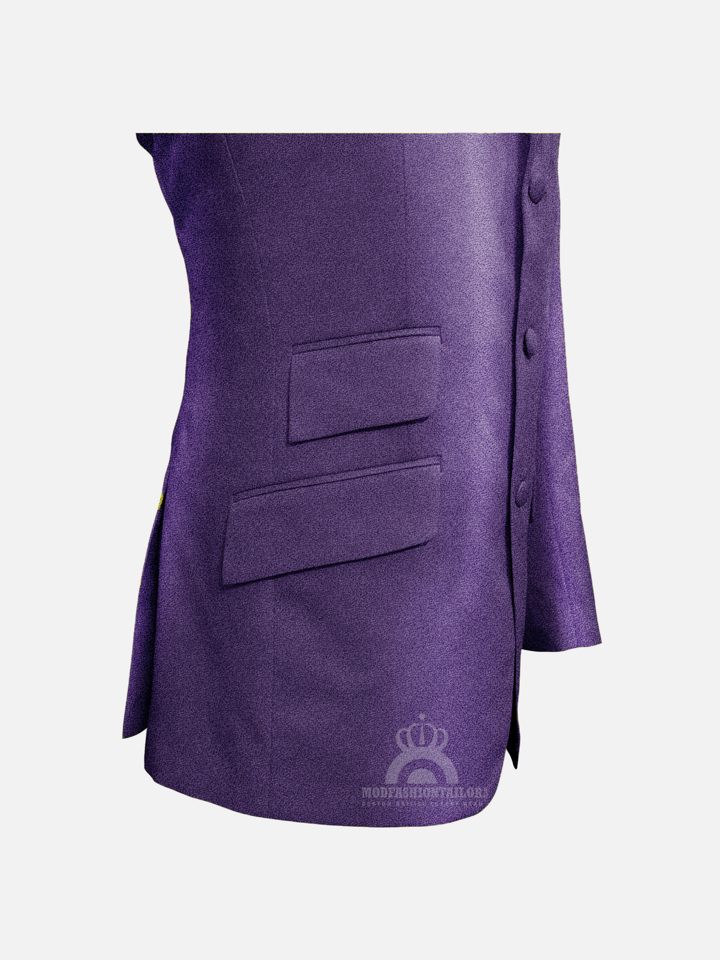 Two Tone Tonic Purple 60s Mod Suit