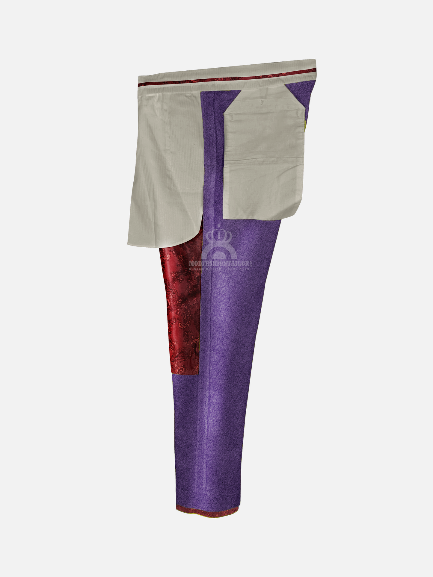 Two Tone Tonic Purple 60s Mod Suit