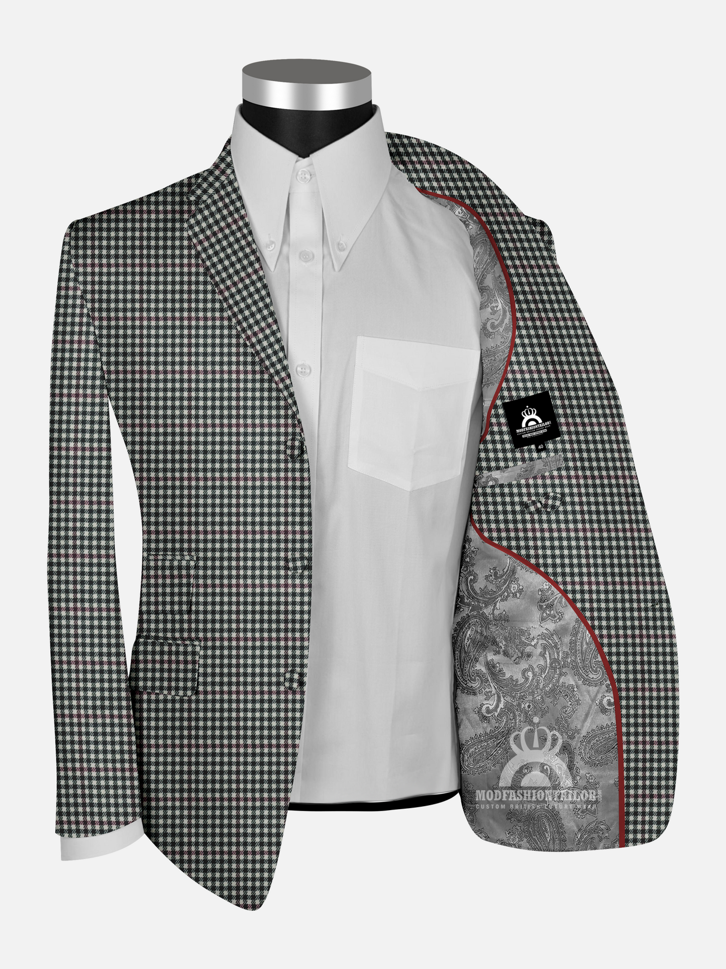 3 Piece Classic Paul McCartney Fawn Gunclub Check Mod Suit