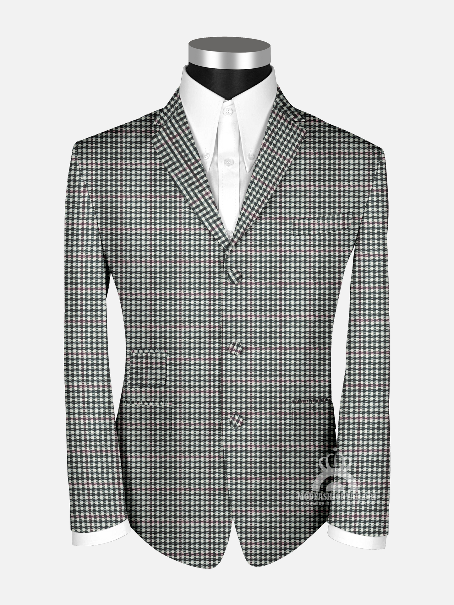 3 Piece Classic Paul McCartney Fawn Gunclub Check Mod Suit