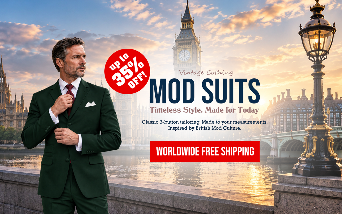 British tailored suit